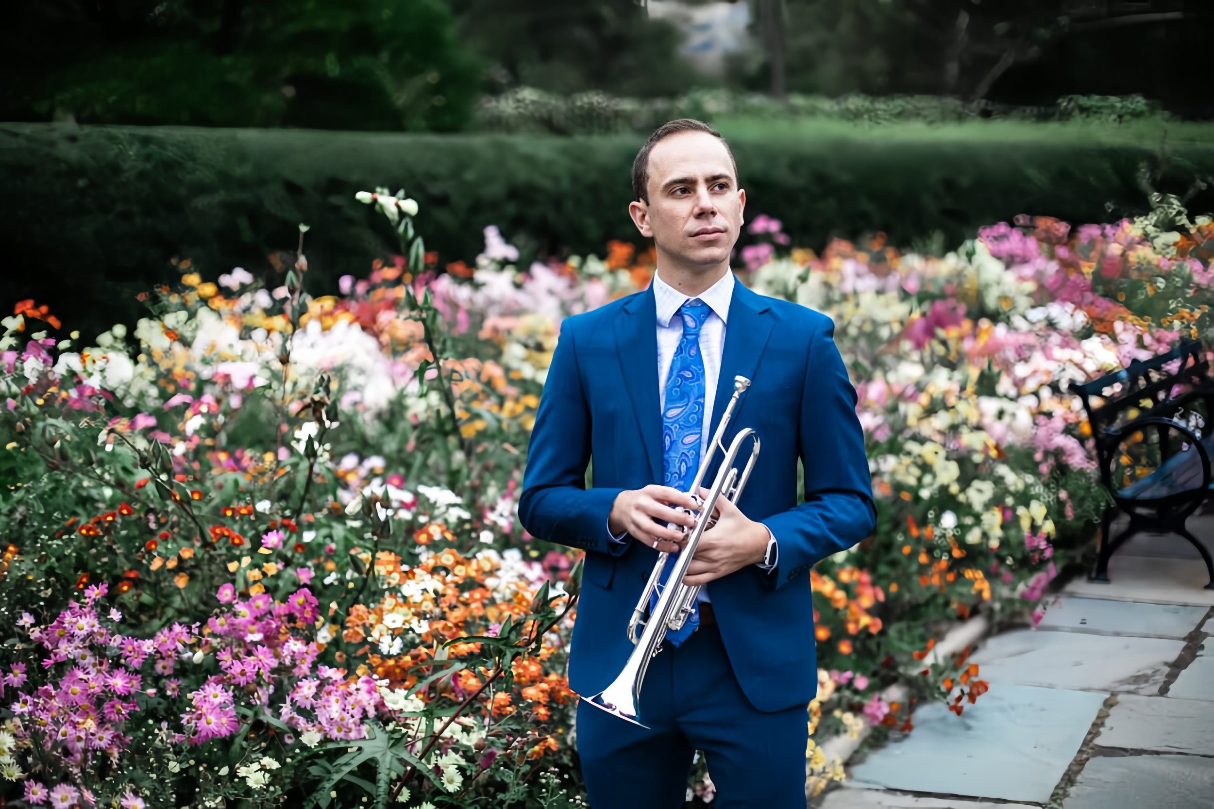 Robert Garrison, Trumpeter — AYA artist portrait