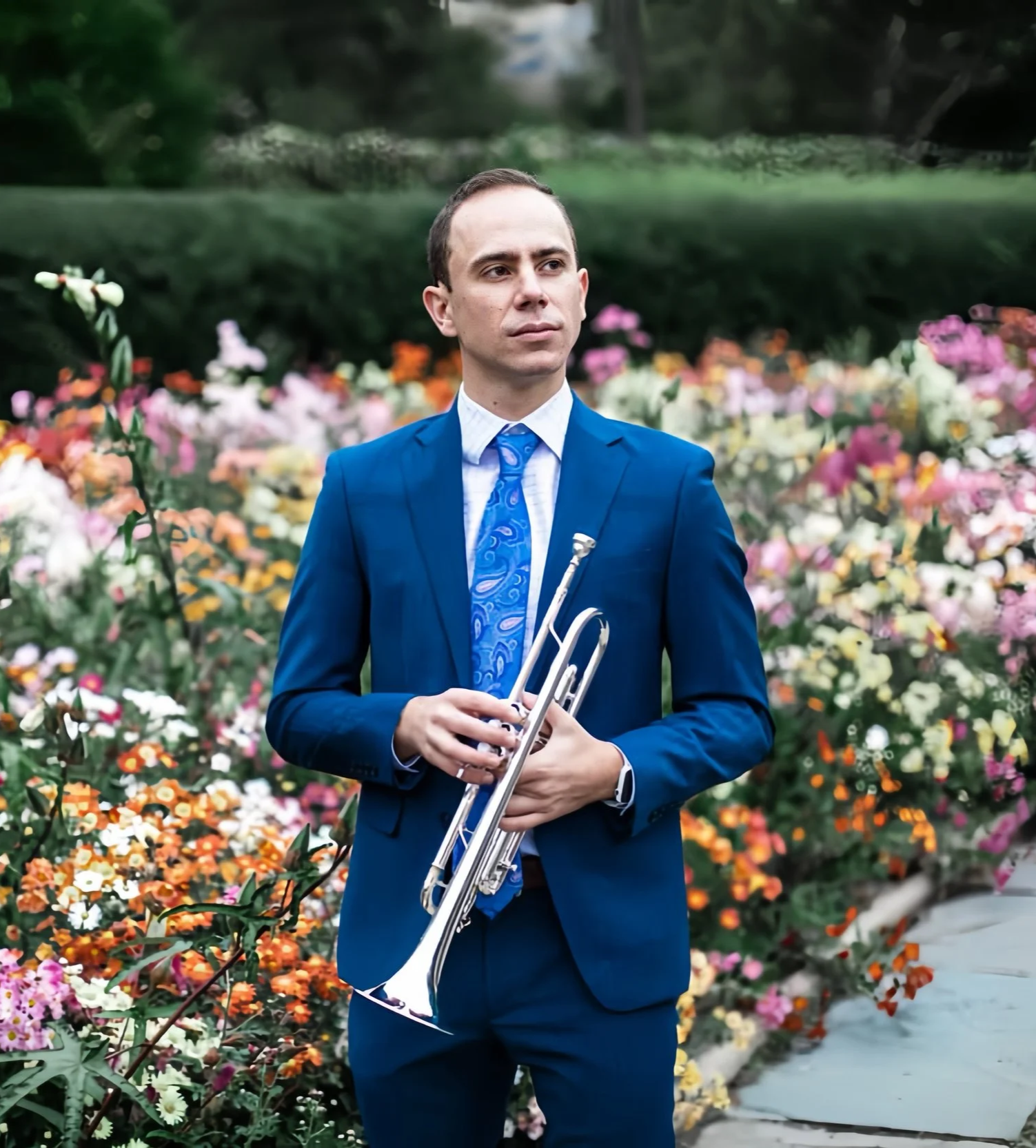 Robert Garrison, Trumpeter — AYA artist portrait