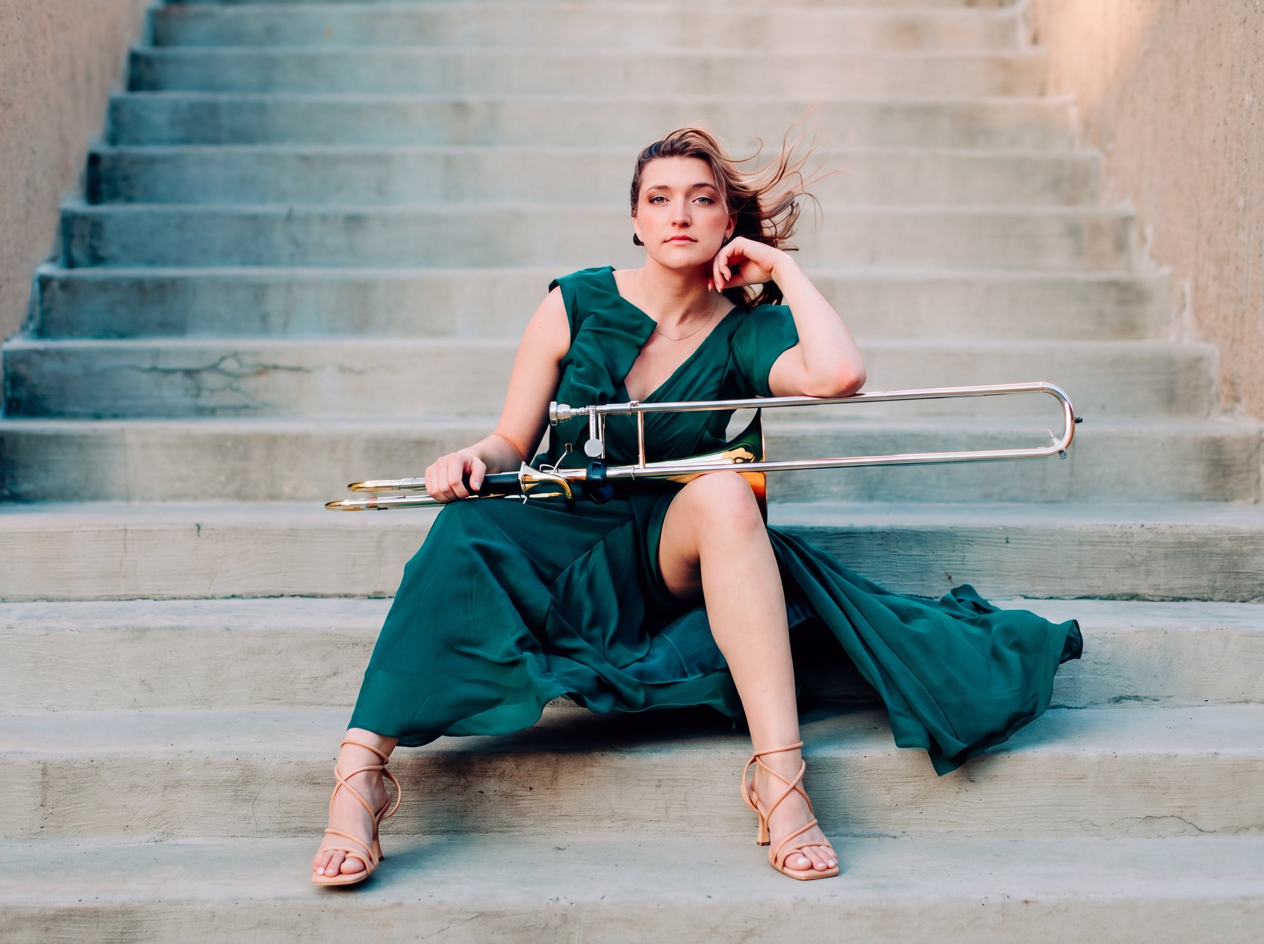Kimmy Nelson, trombonist; AYA artist member