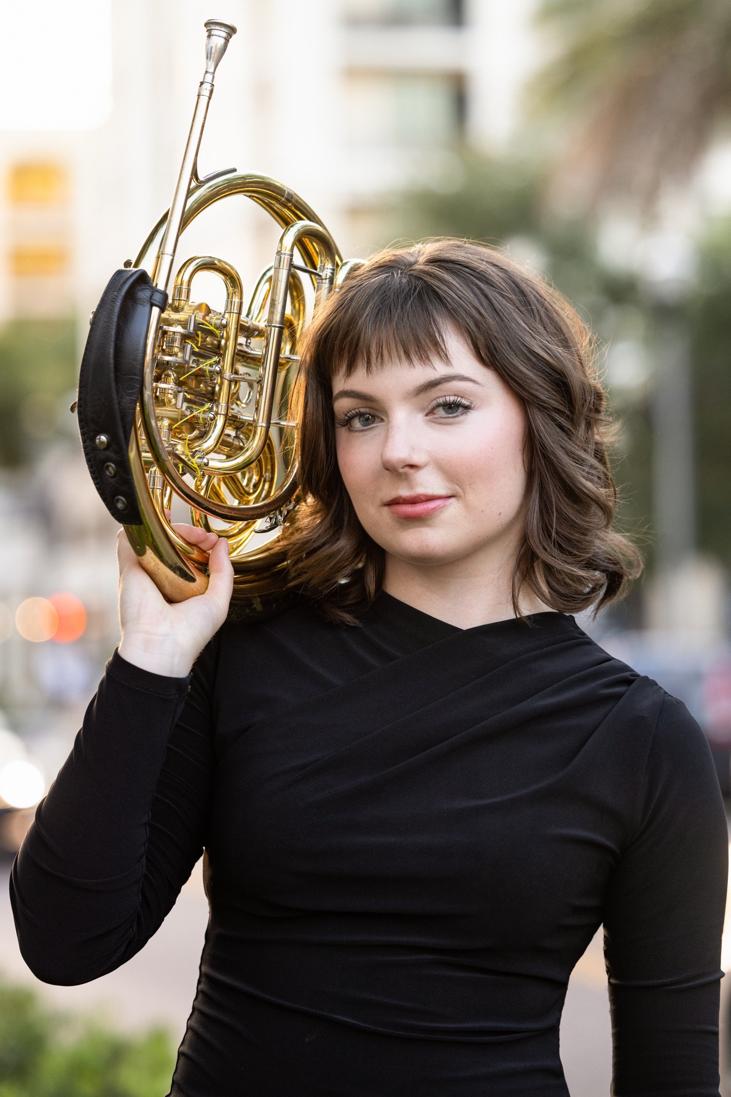 Sylvia Beach, horn player; AYA artist member